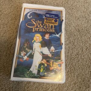 The Swan Princess - New Sealed! VHS 1995 Video Tape Family Movie Clamshell Rare!